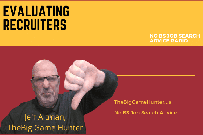 Evaluating recruiters