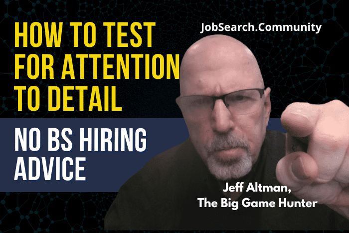 How to Test for Attention to Detail How to Test for Attention to Detail