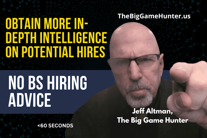 Obtain More In-Depth Intelligence on Potential Hires