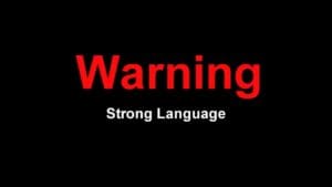 strong language