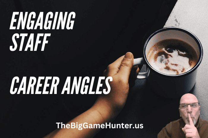 Engaging staff