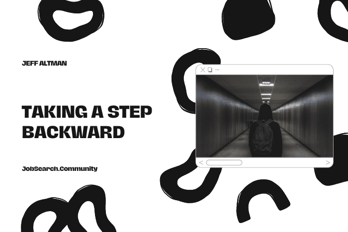 Taking a Step Backward