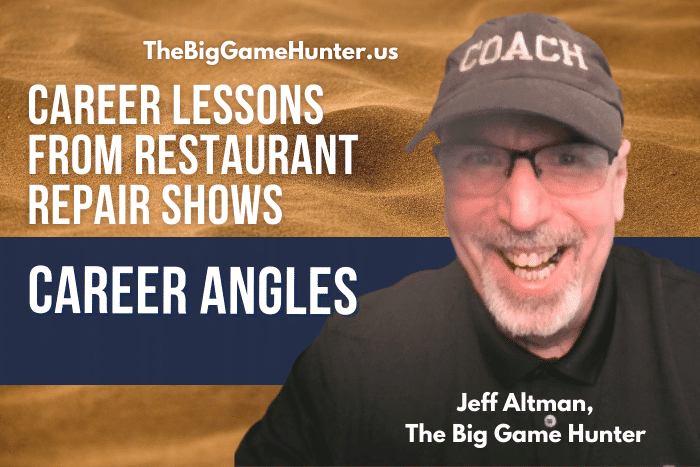 Career Lessons from Restaurant Repair Shows
