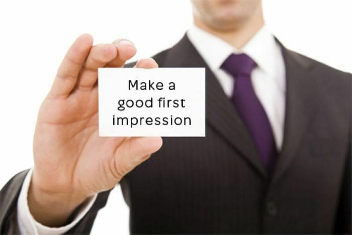 first impressions