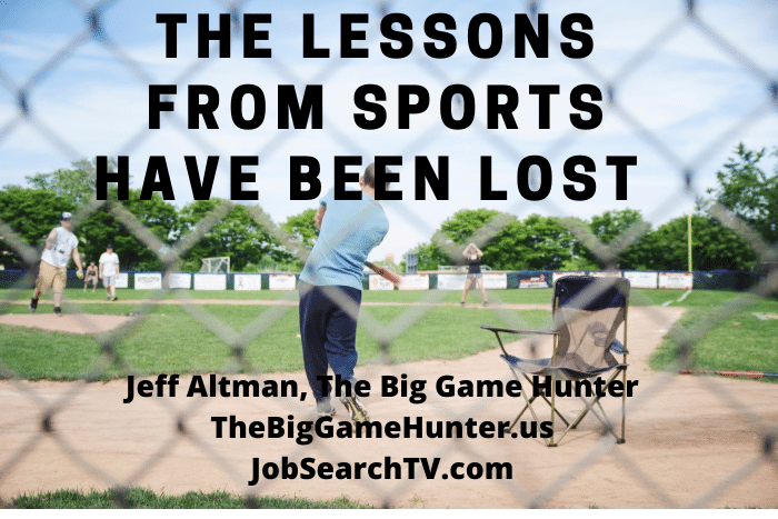 The Lesson of Sports Have Been Lost