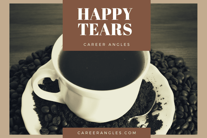 Happy tears