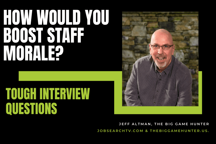 How Would You Boost Staff Morale?