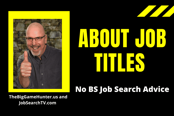 About Job Titles