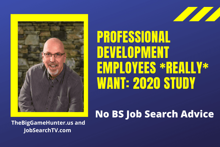 Professional Development Employees *Really* Want: 2020 Study
