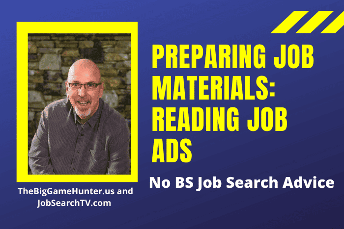 Preparing Job Materials: Reading Job Ads