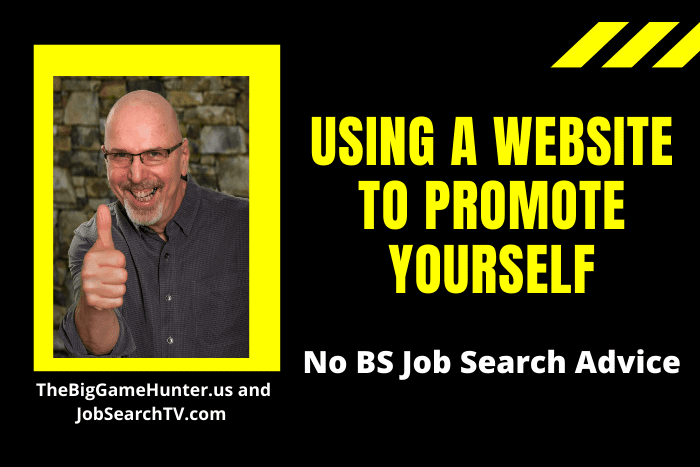 Using a Website to Promote Yourself