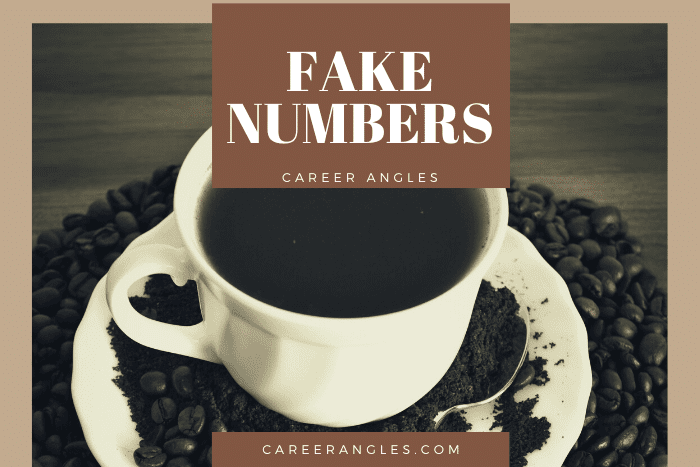 Fake numbers
