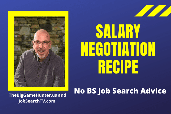 Salary Negotiation Recipe Salary Negotiation Recipe