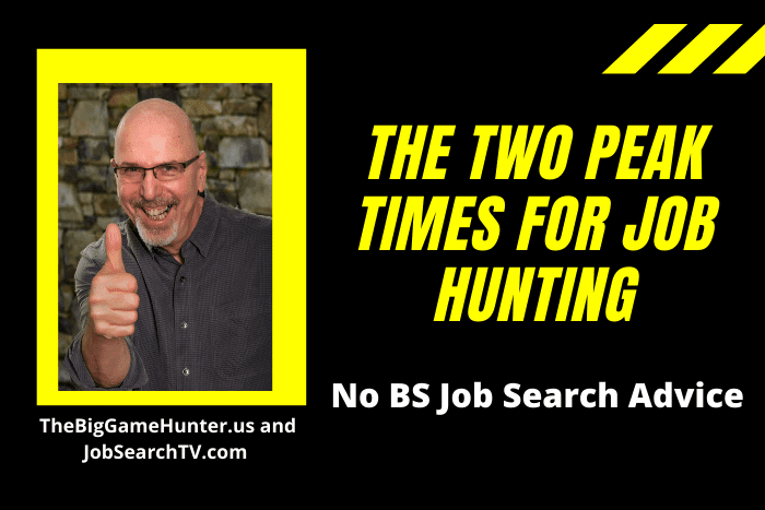 The Two Peak Times for Job Hunting