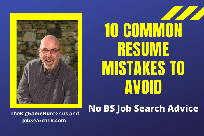 10 Common Resume Mistakes to Avoid