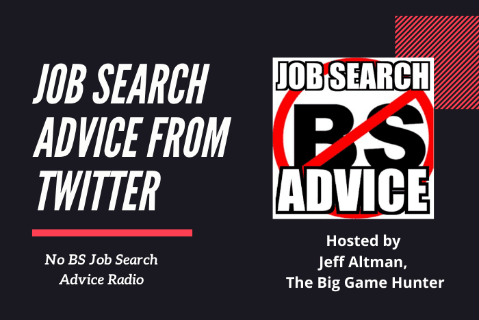 Job Search Advice from Twitter
