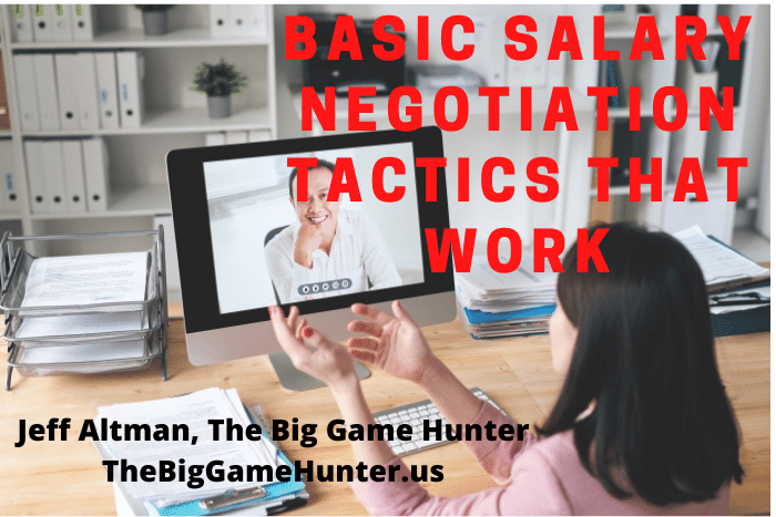 Basic Salary Negotiation Tactics That Work Basic Salary Negotiation Tactics That Work
