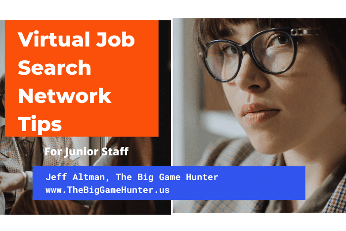 Virtual Job Search Networking Tips