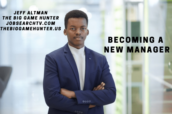 Becoming a new manager