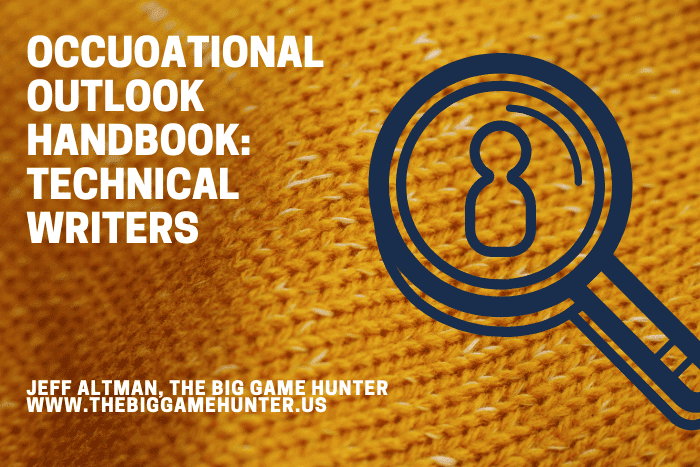 Occuoational Outlook Handbook: Technical Writers