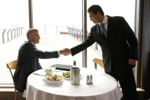 Dinner interview