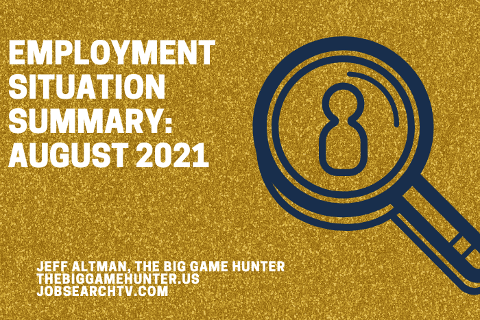 Employment Situation Summary: August 2021