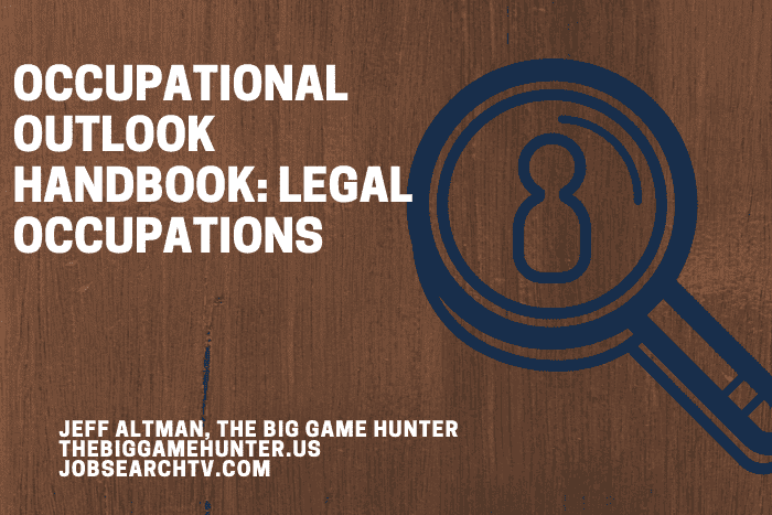 Occupational Outlook Handbook Legal Occupations Occupational Outlook Handbook: Legal Occupations