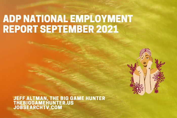 ADP National Employment Report September 2021