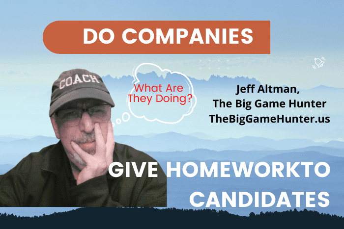 Do Companies Give Homework to Candidates
