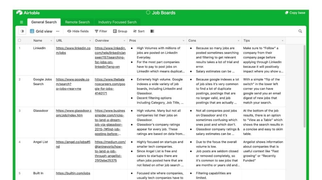 Job Board