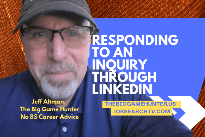 Responding to an Inquiry Through LinkedIn