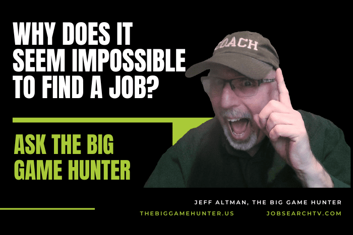 Why Does It Seem Impossible to Find a Job Why Does It Seem Impossible to Find a Job?