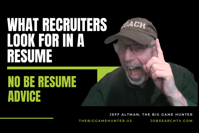 What Recruiters Look for in a Resume