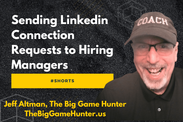 Sending Linkedin Connection Requests to Hiring Managers