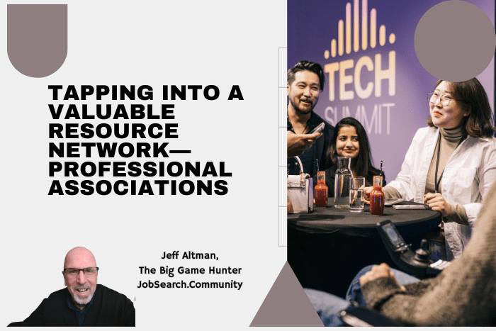 Tapping into a Valuable Resource Network—Professional Associations