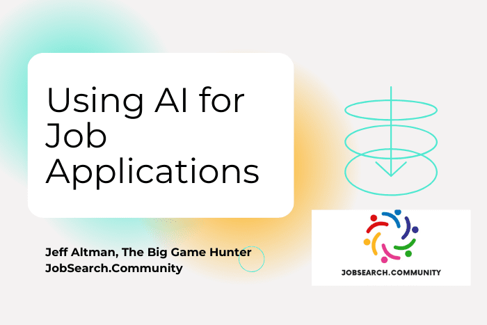 Using AI for Job Applications