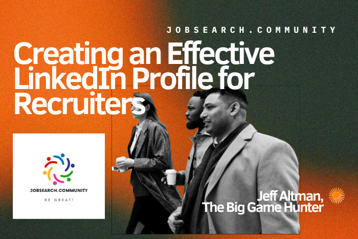 Creating an Effective LinkedIn Profile for Recruiters Creating an Effective LinkedIn Profile for Recruiters