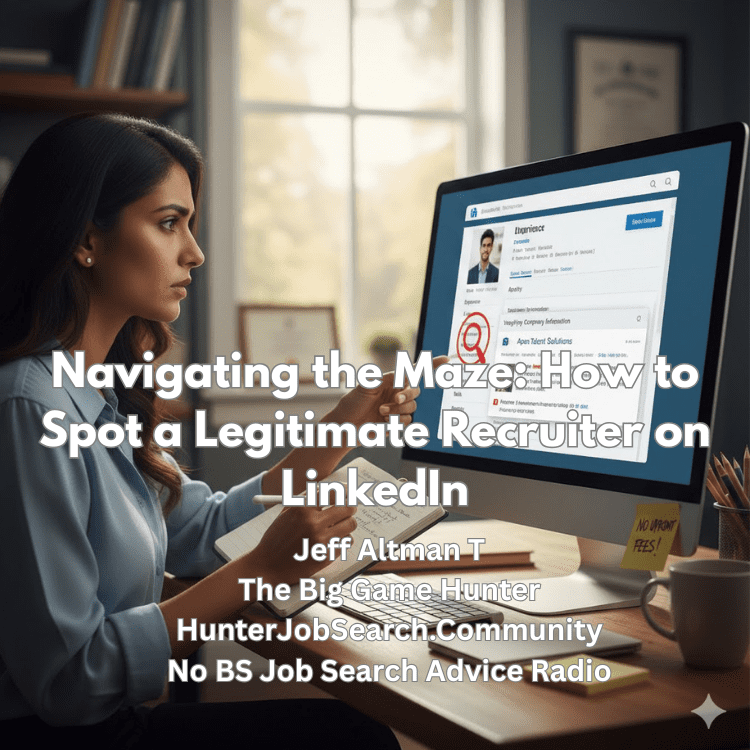 Navigating the Maze How to Spot a Legitimate Recruiter on LinkedIn