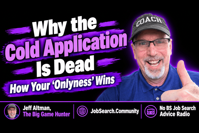 Why the Cold Application Is Dead and How Your "Onlyness" Wins