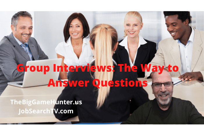 Group Interviews: The Way to Answer Questions