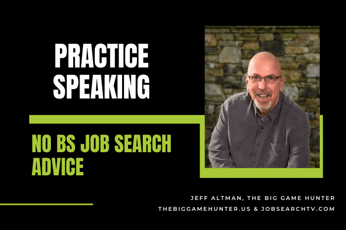 Practice speaking