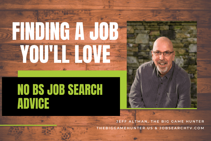 Finding a Job You'll Love