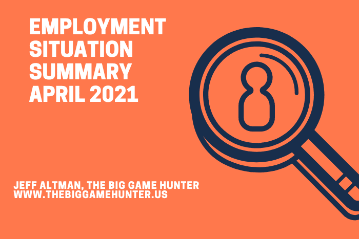Employment Situation Summary April 2021