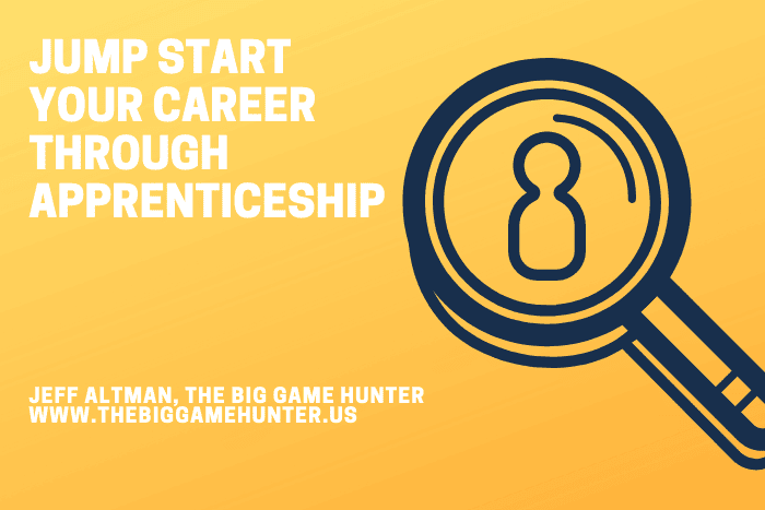 JUMP START YOUR CAREER THROUGH APPRENTICESHIP