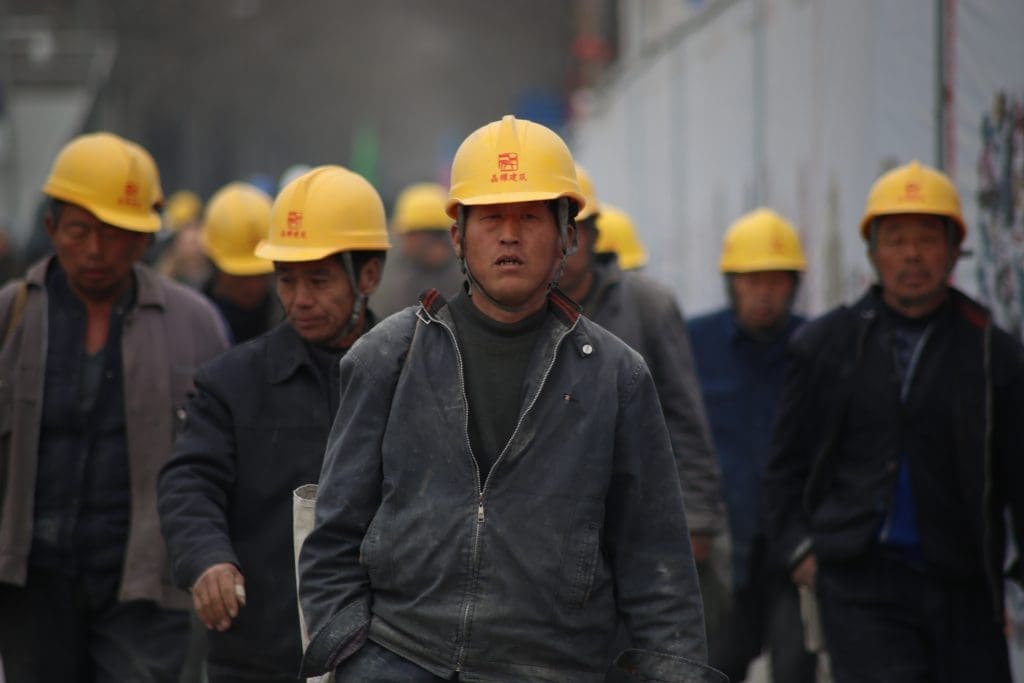 Construction workers