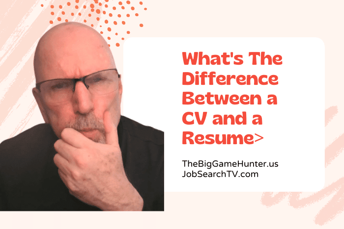 What's The Difference Between a CV and a Resume>