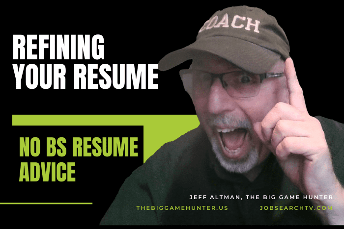 Refining Your Resume