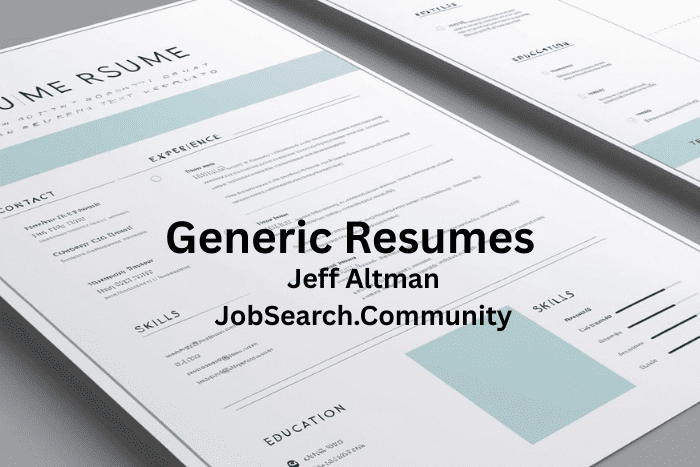 Generic Resumes